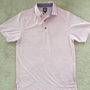 FootJoy Mens Polo Small Pink
